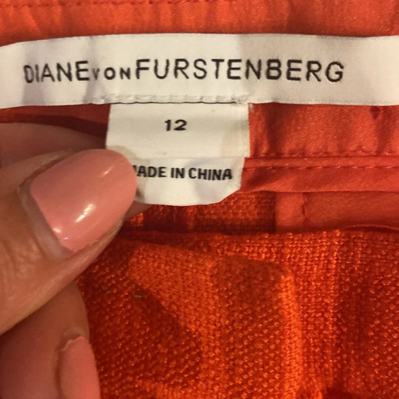 Diane van Furstenberg pants size 12 - Picture 3 of 6